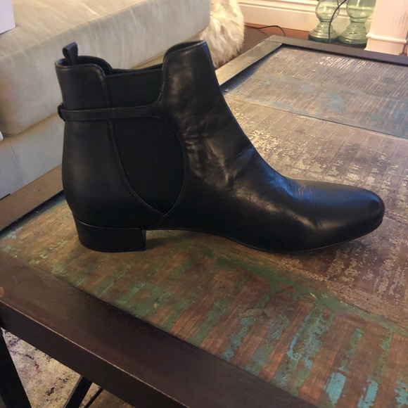 Authentic Prada Napa Nero Black Leather Bootie - Picture 2 of 6